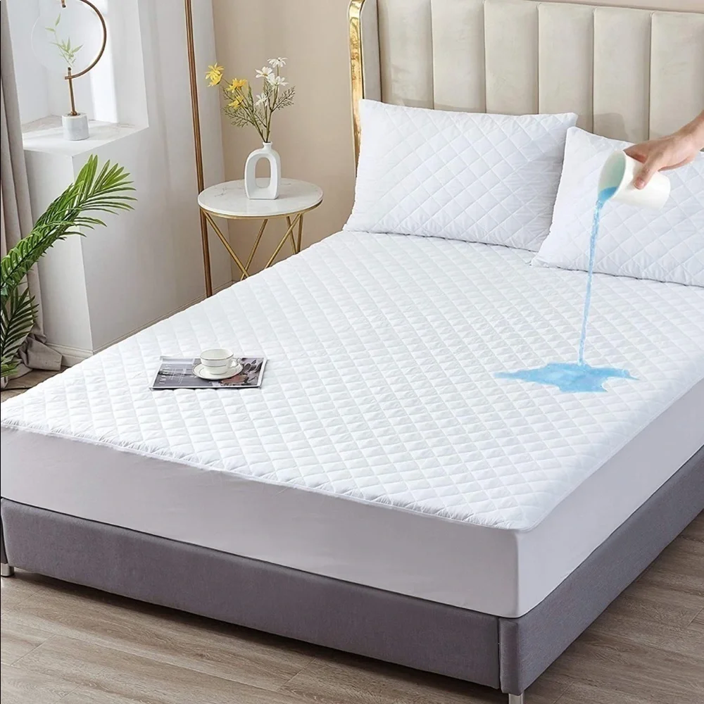Brand New Premium Quilted 100% Waterproof Washable Twin Size Mattress Protector